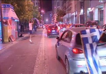 El fútbol, un bálsamo para la situación griega