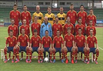 Foto oficial de la Selección Española