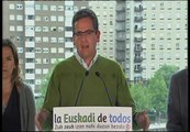 Basagoiti pide al PSOE que apoye a Mariano Rajoy como él apoyo a Patxi López