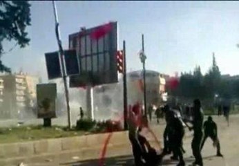 Nuevas imágenes de la represión del régimen sirio