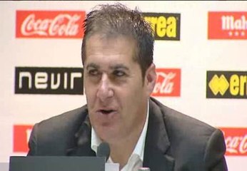 Sandoval, pletórico tras la permanencia del Rayo