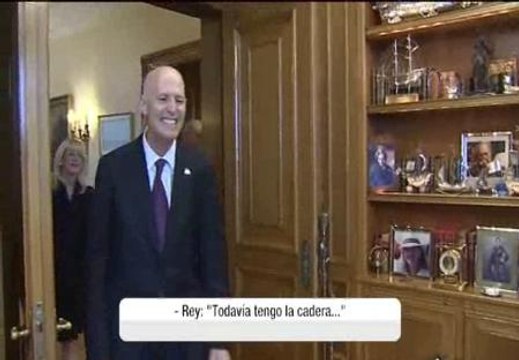 El gobernador de Florida al rey: He montado en elefantes pero nunca he disparado contra ellos