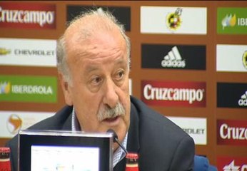 Del Bosque: "Es un premio para ellos estar en la selección"