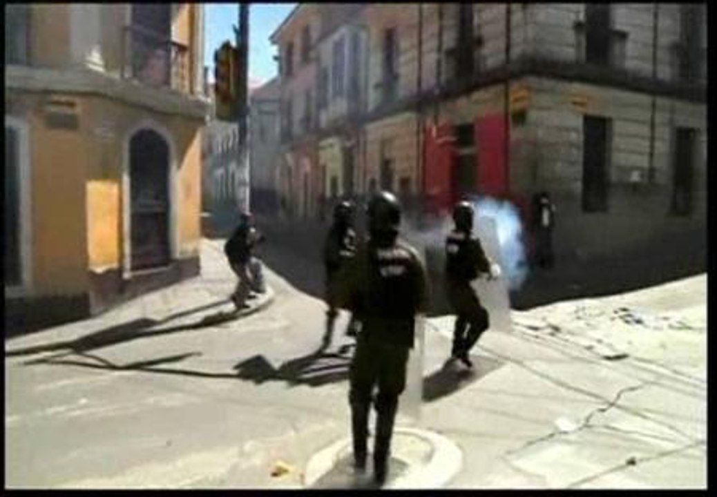 Huelga en Bolivia