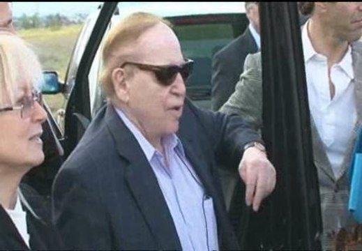 Adelson visita los terrenos donde podría ubicarse Eurovegas