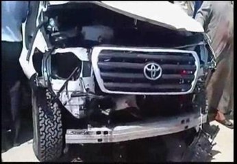 Alcanzado un convoy de la ONU por una explosión en Siria