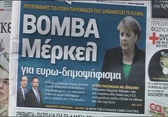 Grecia responde a Merkel