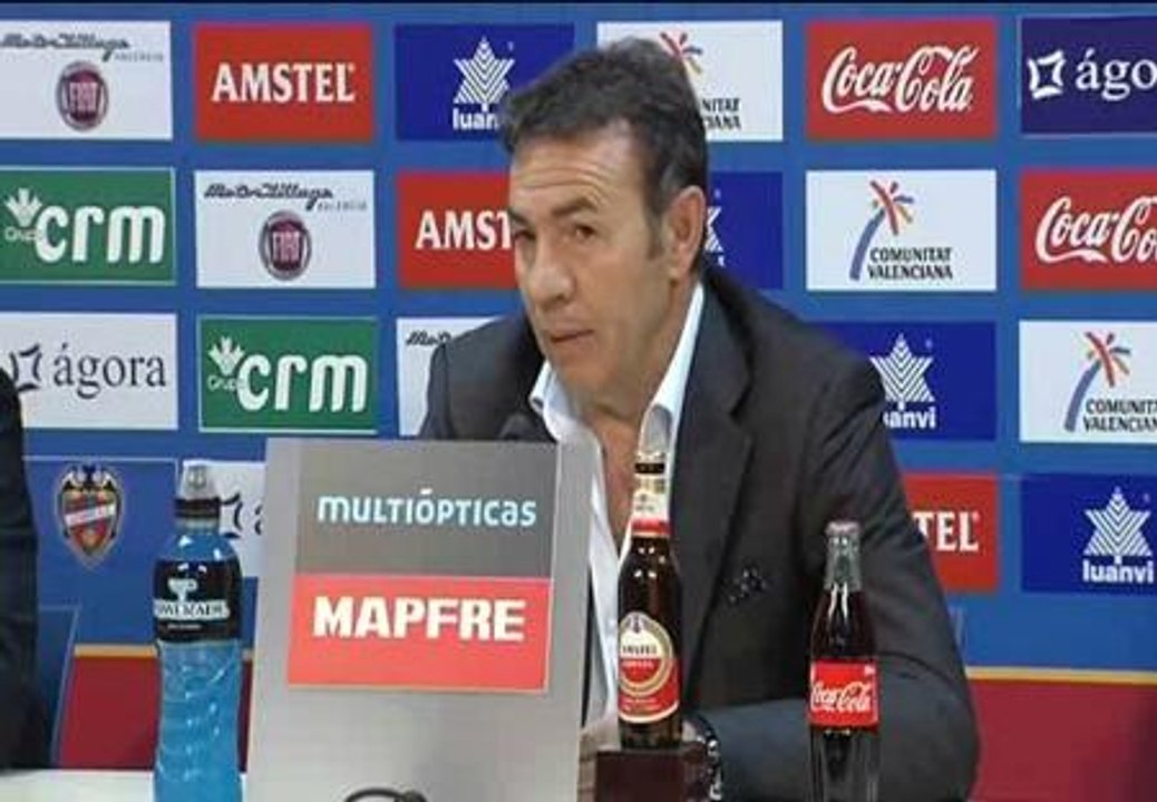 Abel Resino: "Ha sido un partido raro"