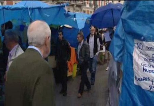 Autorizan el regreso de los indignados a la Puerta del Sol
