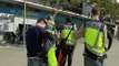 La policía registra las oficinas del INEM de Badalona