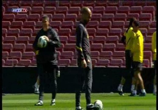 El Barça ultima detalles para el encuentro ante el Real Madrid