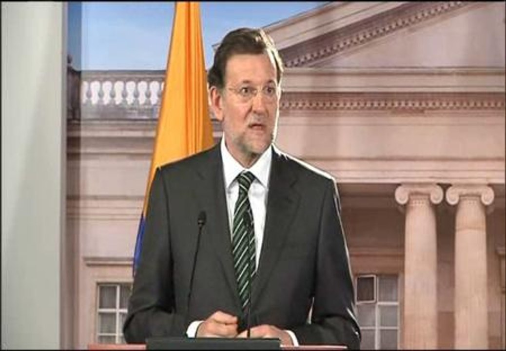 Rajoy: "No hay dinero para atender al pago de los servicios públicos"