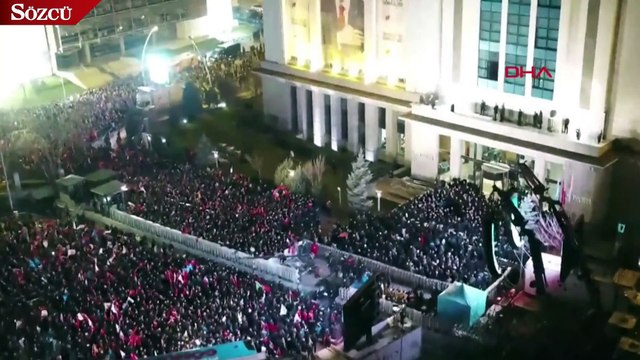 Erdoğan: Büyükşehirleri kaybetsek bile ilçelerde biz öndeyiz