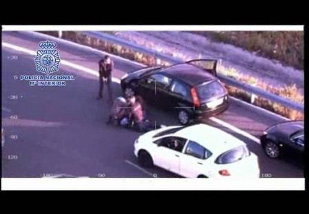 Dos detenidos tras una espectacular persecución de una hora