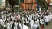Los estudiantes de medicina protestan en Bolivia por los cambios en el sistema educativo