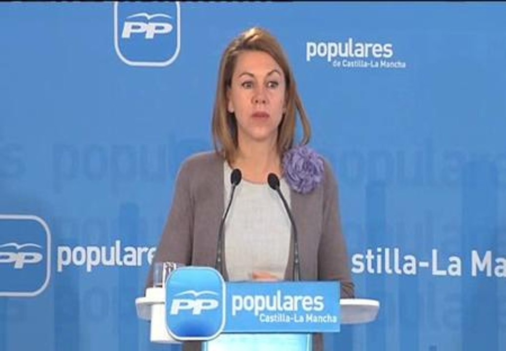 Cospedal: "El fracaso universitario cuesta 3.000 millones de euros"