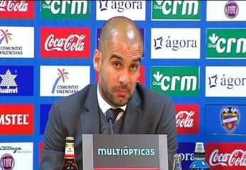 Guardiola: "La Liga es menos imposible"