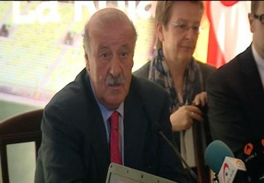 Del Bosque: Deseamos un Madrid-Barça en la final de Champions
