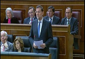 Rajoy: "Padece usted amnesia selectiva, señor Rubalcaba"