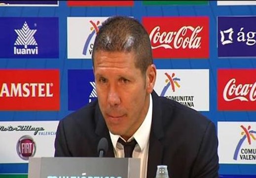 Simeone: Soy el responsable de la derrota
