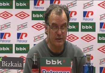 Bielsa: "Deberíamos haber ganado por dos o tres goles"