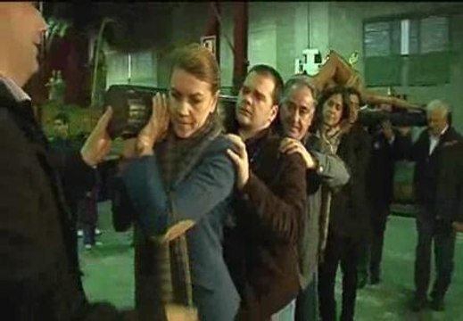 María Dolores de Cospedal, costalera por un día