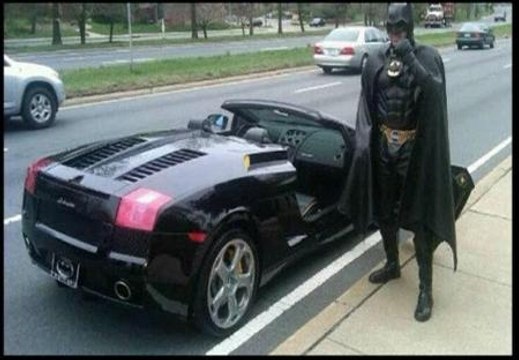 Superheroe en apuros