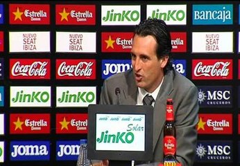 El Emery más optimista surge de la derrota ante el colista