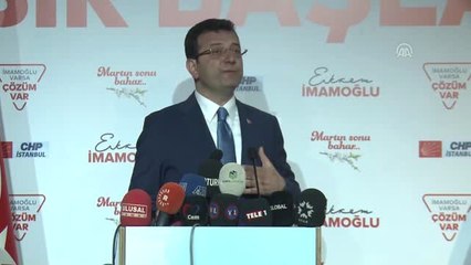 İmamoğlu'ndan Seçim Değerlendirmesi