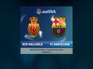 MALLORCA 0 - BARCELONA 2