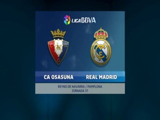 OSASUNA 1 - REAL MADRID 5
