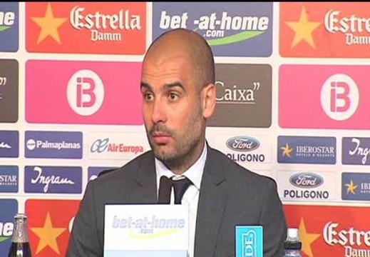 Guardiola: Hemos generado más ocasiones de gol con diez que con once