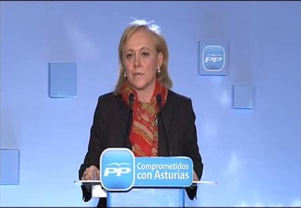 Mercedes Fernández: "La actitud del PP en Asturias es de diálogo y consenso"