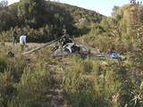 Tres fallecidos al estrellarse un helicóptero