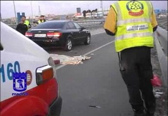 Atropello mortal en una vía de servicio en la A-3