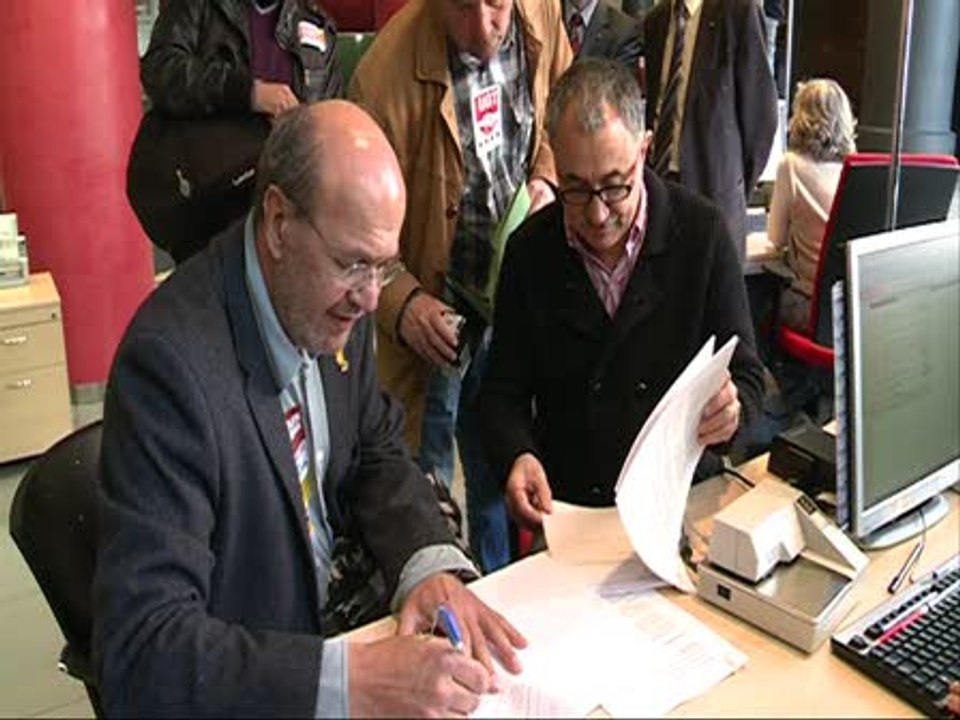 UGT Y CC.OO registran la convocatoria de huelga