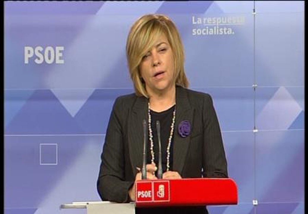 Elena Valenciano: "Es un problema de liquidez, iba a decir simple, pero es tremendo"