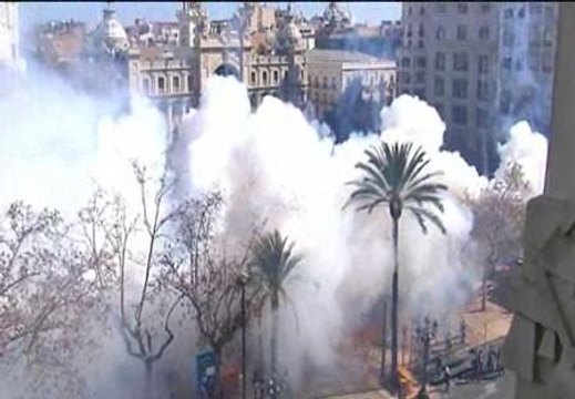 Todo listo en Valencia para las fallas