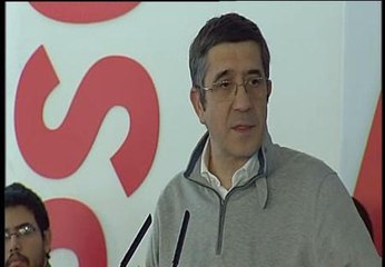 Patxi López: "La reforma laboral busca aniquilar la fuerza sindical"