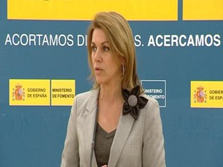 Cospedal al PSOE: "No se puede ser pirómano"