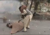 Impactantes imágenes de un atentado en Pakistán