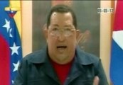 Chávez, desde Cuba