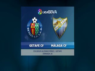 GETAFE 1 - MÁLAGA 3