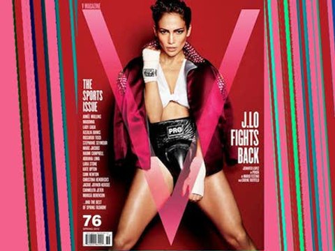 Jennifer Lopez, una atrevida boxeadora