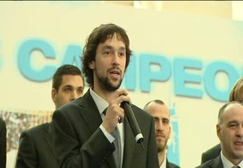 Sergio Llull: "Esperamos volver para celebrar el título de Liga"