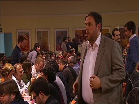 Junqueras apoya a los sindicatos en la huelga