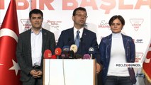 Ekrem İmamoğlu ''İstanbul'u kazandık, hayırlı olsun'' dedi / 31 Mart 2019