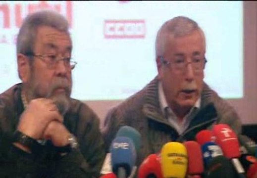 CCOO Y UGT rechazan por inútil la reforma laboral del PP