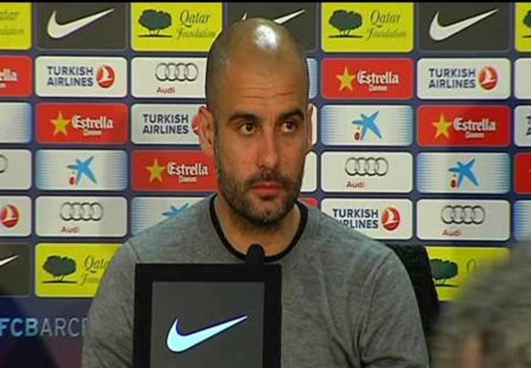 Guardiola: "Si no somos primeros la culpa no es de los árbitros"