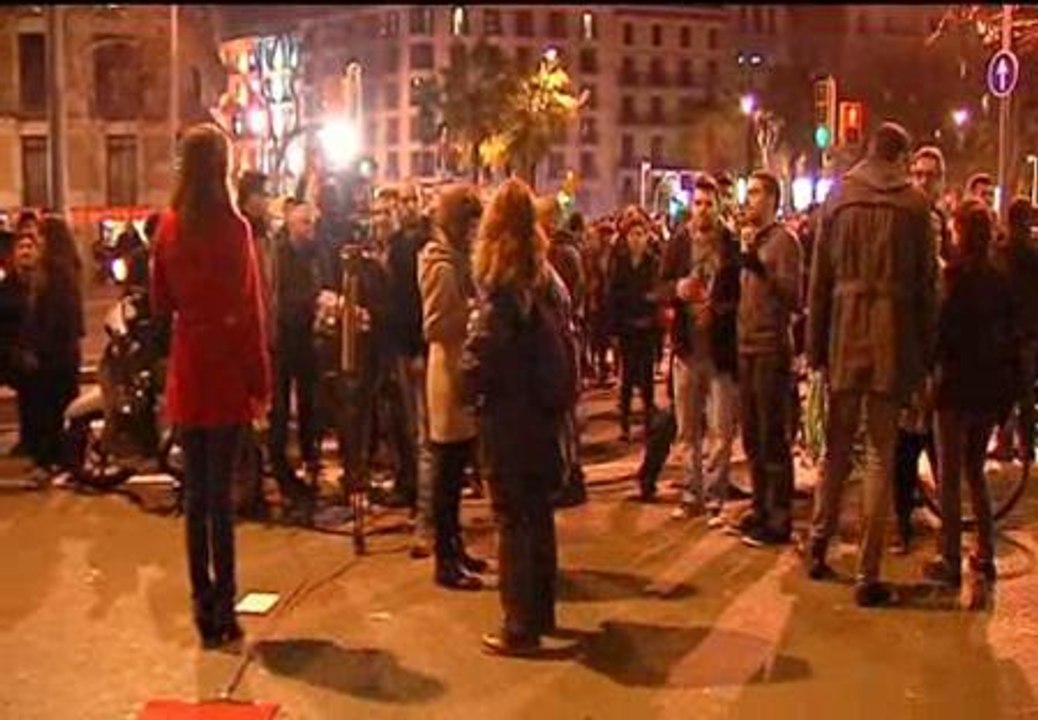 Agreden a unos periodistas mientras informaban de las manifestaciones